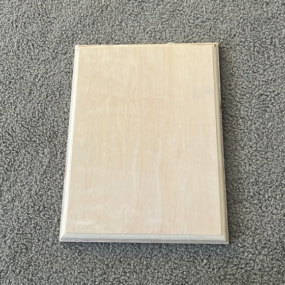 handmade japenese cherry blossom painting on wooden canvas - Picture 2 of 2